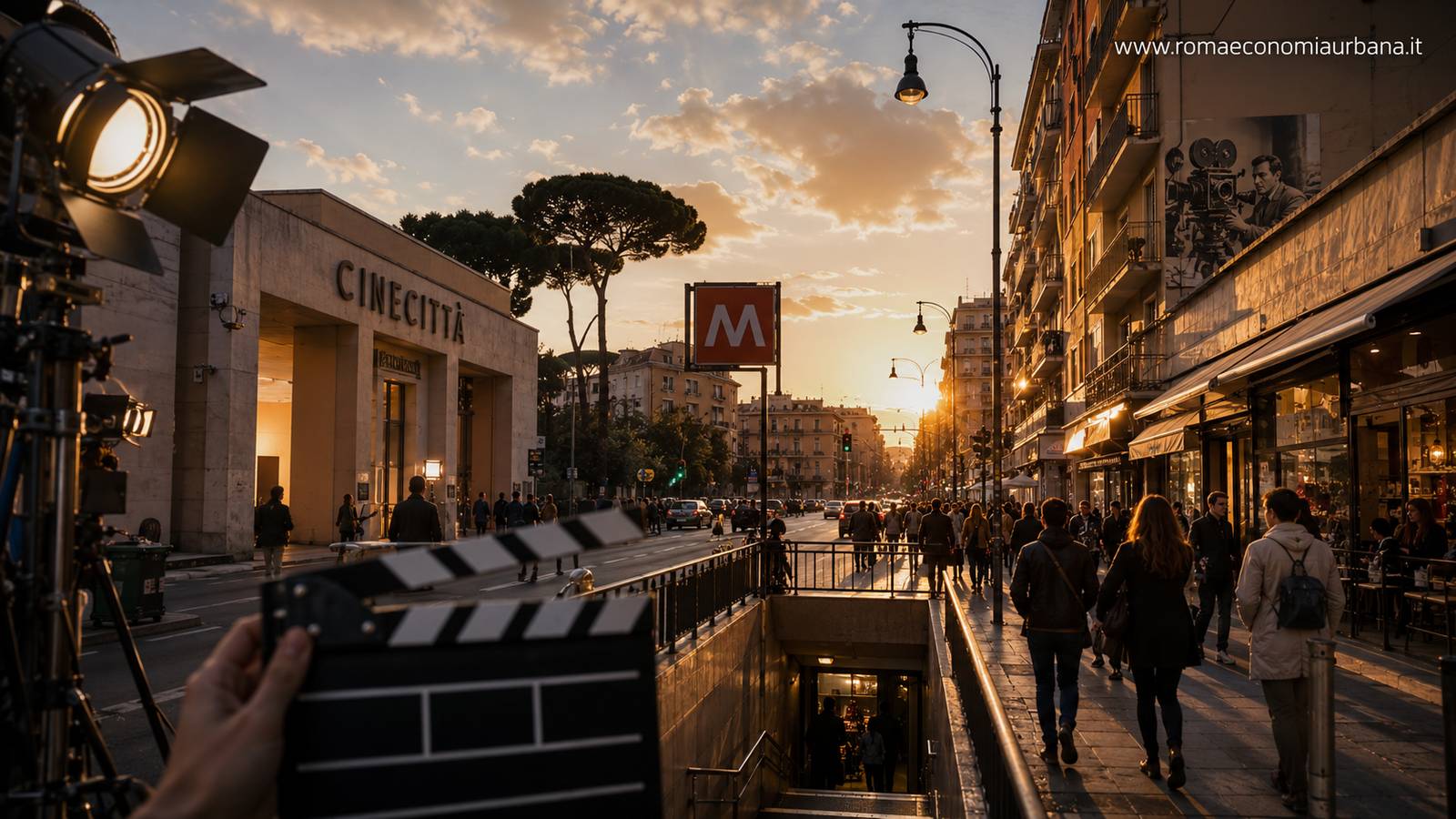 Cinecittà e Municipio VII: cinema, cultura e industria creativa come motore dell’economia urbana romana