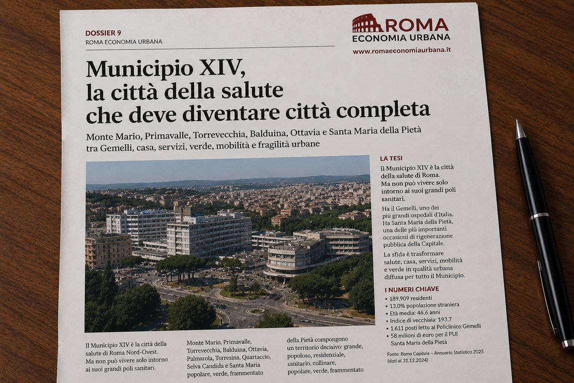 Municipio XIV, la città della salute che deve diventare città completa
